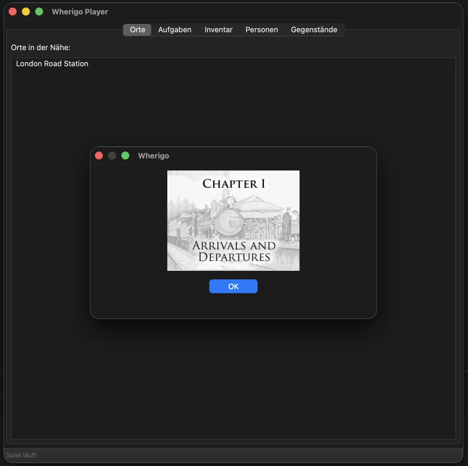Game screen